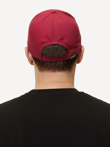 Бейсболка BASK Sun Hat LOGO (Унисекс; one size; Бордовый свтл)